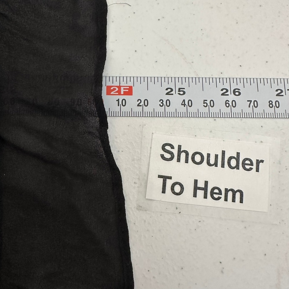 Vince Womens Minimalist Textured Silk Blend Top Size S Quiet Luxury Edgy Modern - Picture 7 of 8